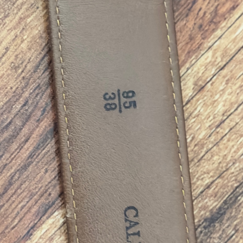 Allen Edmonds Brown Leather Wide Basic Dress Belt - image 5